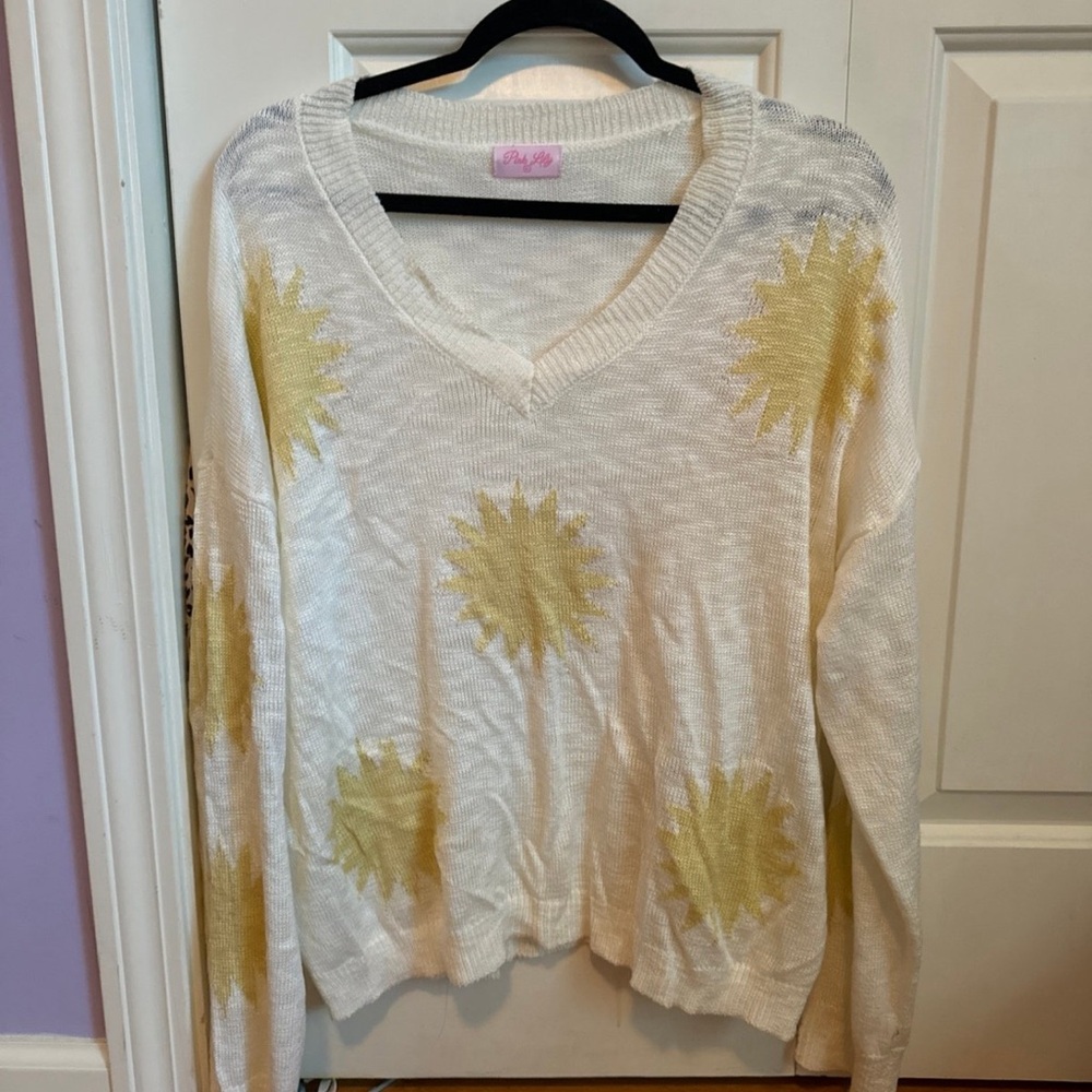 Pink Lilly Sweater